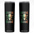 Irish Pride Skinny Tumbler Irish To The Bone TS09 Black Print Your Wear