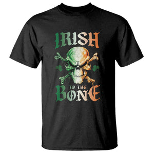 Irish Pride T Shirt Irish To The Bone TS09 Black Print Your Wear