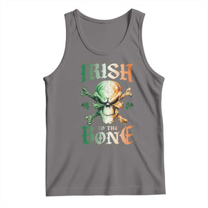 Irish Pride Tank Top Irish To The Bone TS09 Deep Heather Print Your Wear