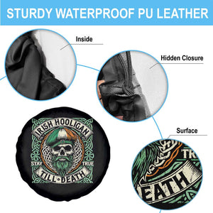 Irish Pride Spare Tire Cover Irish Hooligan Ireland Flag Skull TS09 Print Your Wear