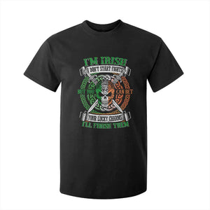 Irish Pride T Shirt For Kid You Can Bet Your Lucky Charms I'll Finish Them TS09 Black Print Your Wear