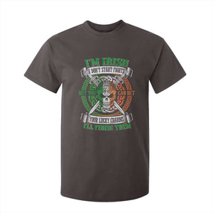 Irish Pride T Shirt For Kid You Can Bet Your Lucky Charms I'll Finish Them TS09 Dark Chocolate Print Your Wear