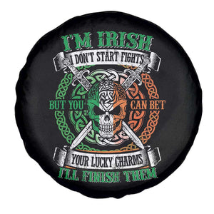 Irish Pride Spare Tire Cover You Can Bet Your Lucky Charms I'll Finish Them TS09 Print Your Wear