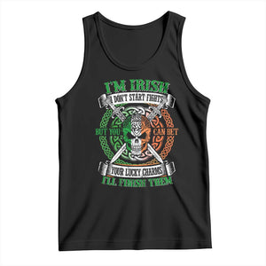 Irish Pride Tank Top You Can Bet Your Lucky Charms I'll Finish Them TS09 Black Print Your Wear