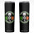 Irish Pride Skinny Tumbler Sons Of Ireland Shenanigans Chapter Skull Shamrock TS09 Black Print Your Wear