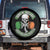 Irish Pride Spare Tire Cover Sons Of Ireland Shenanigans Chapter Skull Shamrock TS09 No hole Black Print Your Wear