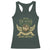 Never Underestimate The Power Of Irish Women Racerback Tank Top TS09 Dark Forest Green Print Your Wear