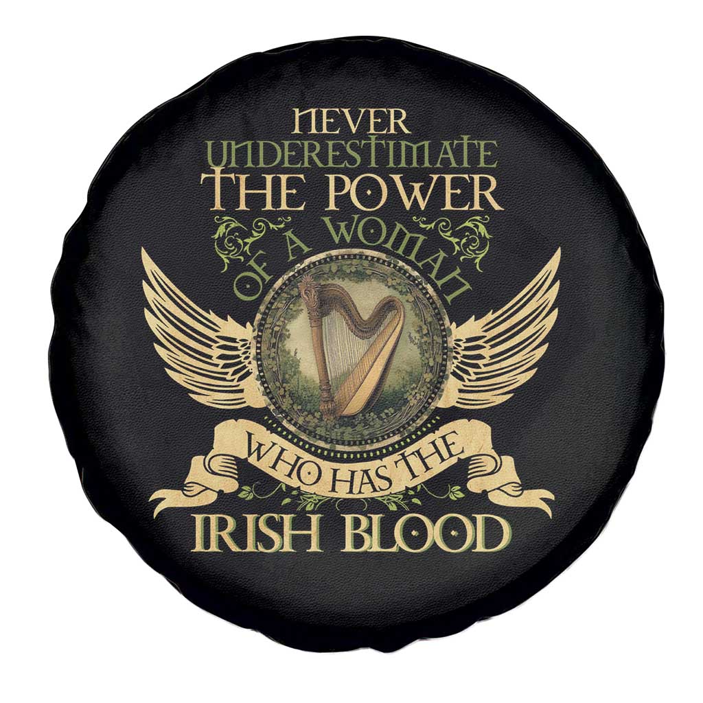 Never Underestimate The Power Of Irish Women Spare Tire Cover TS09 Print Your Wear