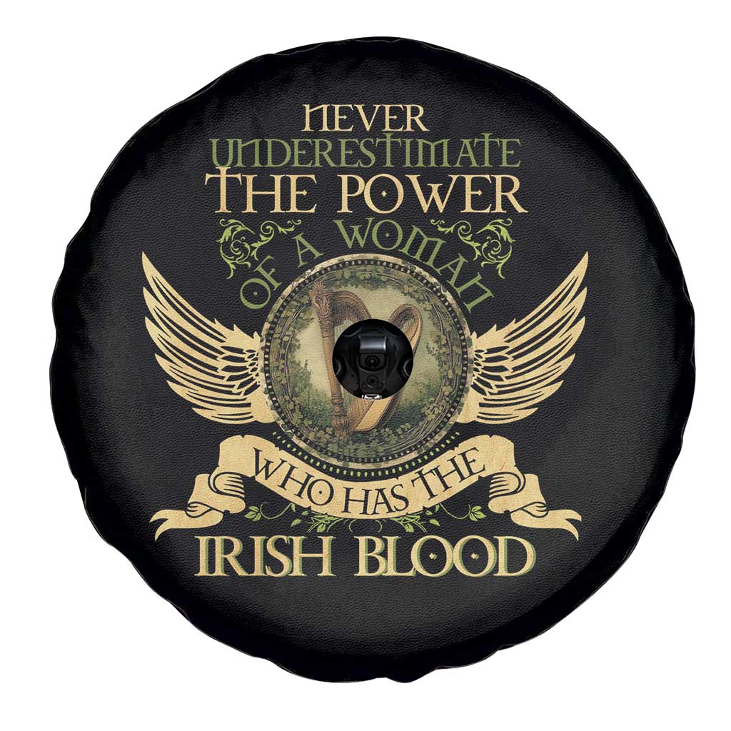 Never Underestimate The Power Of Irish Women Spare Tire Cover TS09 Print Your Wear