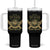 Never Underestimate The Power Of Irish Women Tumbler With Handle TS09 One Size: 40 oz Black Print Your Wear
