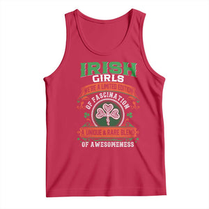 Irish Girls Tank Top We're A Limited Edition Of Fascination A Unique Rare Blend Of Awesomeness TS09 Red Print Your Wear