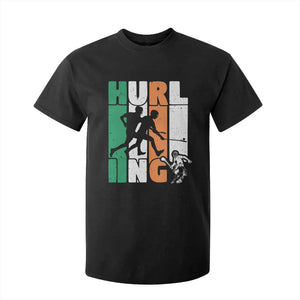 Irish Hurling Hurler T Shirt For Kid TS09 Black Print Your Wear