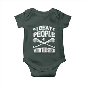 Funny Irish Hurling Baby Onesie I Beat People With a Stick TS09 Print Your Wear