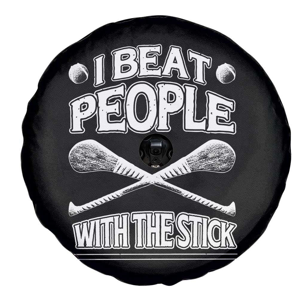 Funny Irish Hurling Spare Tire Cover I Beat People With a Stick TS09 Print Your Wear