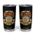 Retirement Tumbler Cup I'm Retired Going Camping Is My Job TS09 Black Print Your Wear