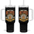 Retirement Tumbler With Handle I'm Retired Going Camping Is My Job TS09 One Size: 40 oz Black Print Your Wear