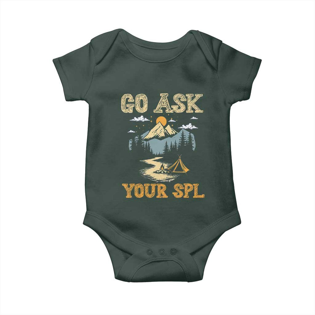 Scouting Baby Onesie Go Ask Your SPL TS09 Print Your Wear