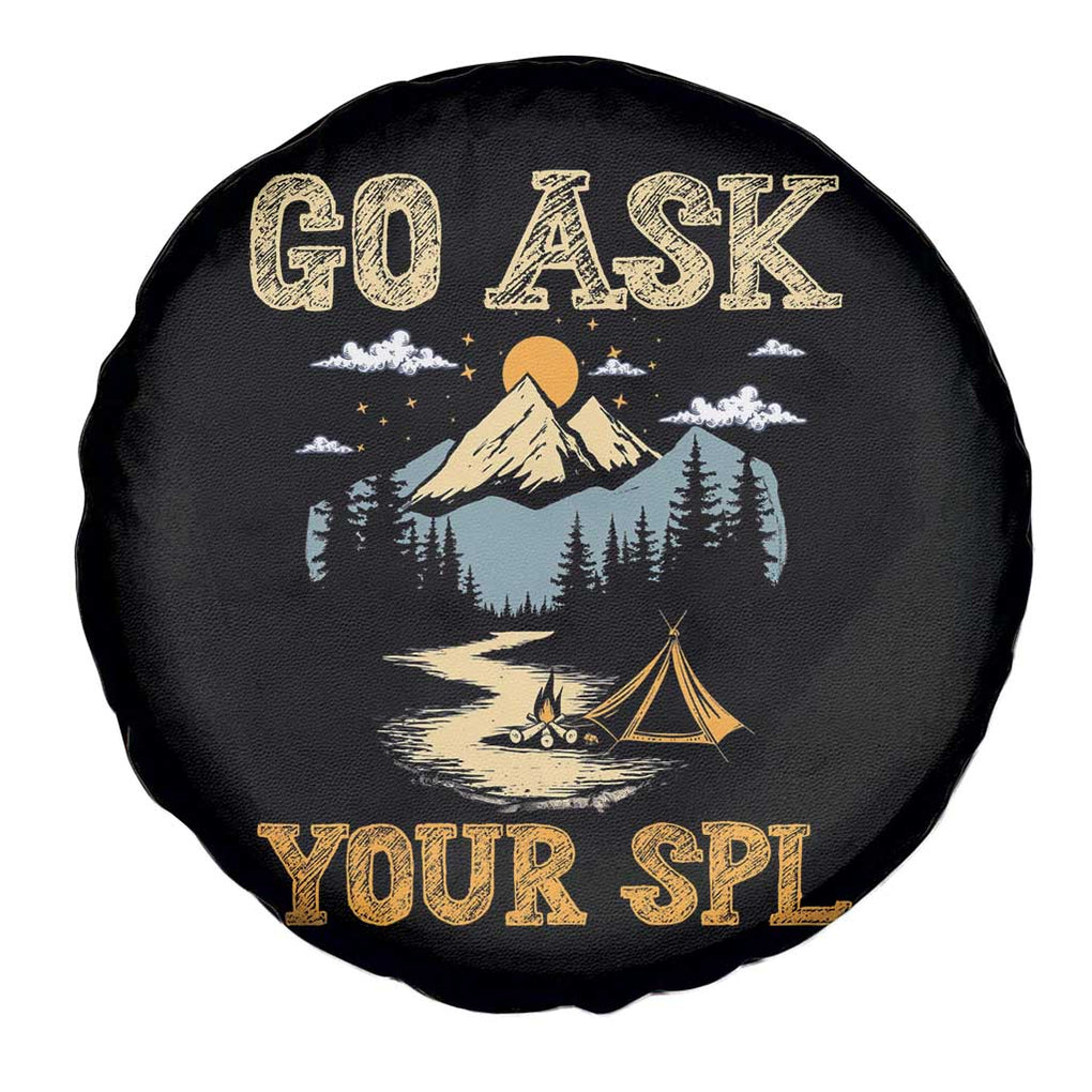 Scouting Spare Tire Cover Go Ask Your SPL TS09 Print Your Wear