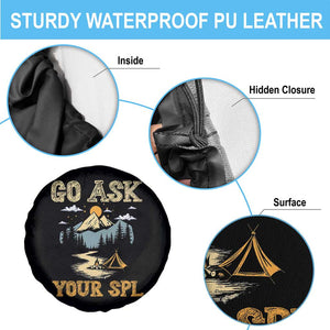 Scouting Spare Tire Cover Go Ask Your SPL TS09 Print Your Wear