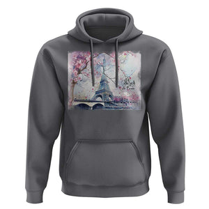 Je T'aime I Love Eiffel Paris French France Travel Hoodie TS09 Charcoal Print Your Wear