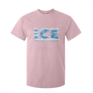Couple Matching Fire And Ice T Shirt For Kid Typographic Ice TS09 Light Pink Print Your Wear