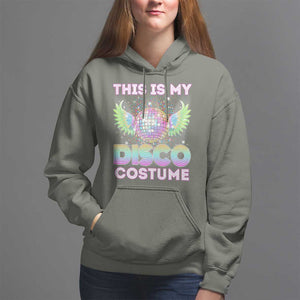 Disco Lover Hoodie Dance Party 70s 80s TS09 Military Green Print Your Wear