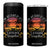 It's 5 O'Clock Everywhere I'm Retired 4 in 1 Can Cooler Tumbler Retirement At Beach Sunset Summer TS09 One Size: 16 oz Black Print Your Wear