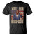 Vote For Bigfoot President Election Funny Sasquatch USA Flag T Shirt TS09 Black Printyourwear