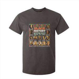 Black History T Shirt For Kid Remembering The Past Shaping The Future TS09 Dark Chocolate Print Your Wear