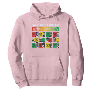 What We Learn From Black History Hoodie TS09 Light Pink Print Your Wear