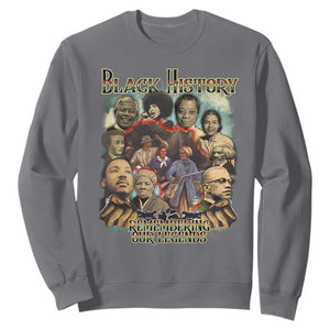 Black History Sweatshirt Remembering Our Legends Martin Malcolm Harriet Rosa Frederick TS09 Charcoal Print Your Wear