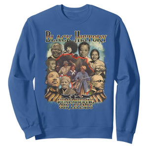 Black History Sweatshirt Remembering Our Legends Martin Malcolm Harriet Rosa Frederick TS09 Royal Blue Print Your Wear