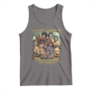Black History Tank Top Remembering Our Legends Martin Malcolm Harriet Rosa Frederick TS09 Deep Heather Print Your Wear