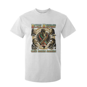 Support Black History 365 Days A Year T Shirt For Kid Martin MLK Malcolm X Kamala Harris Rosa Parks TS09 White Print Your Wear