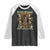 Support Black History 365 Days A Year Raglan Shirt Martin MLK Malcolm X Kamala Harris Rosa Parks TS09 Black White Print Your Wear