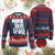 Black Skin Is Not A Crime Ugly Christmas Sweater TS09 Burgundy Print Your Wear