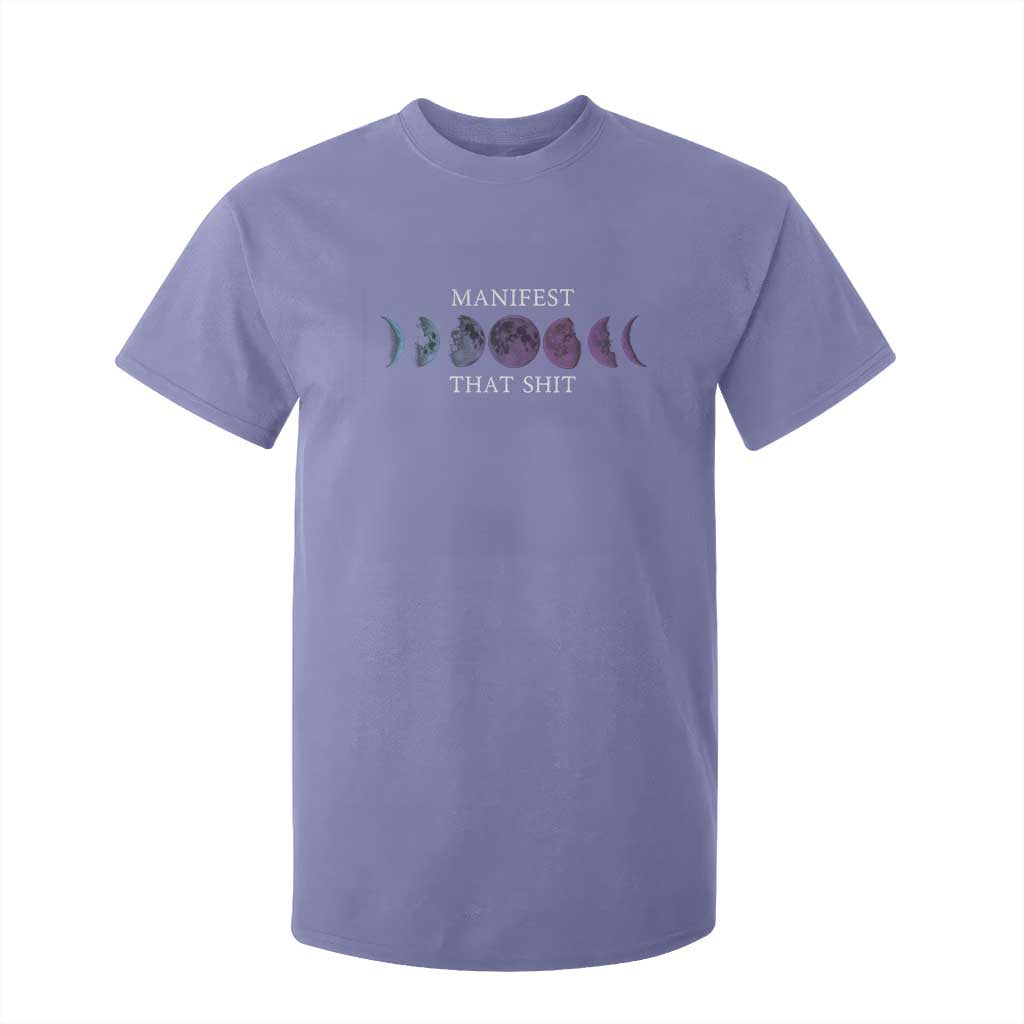 Manifest That Shit T Shirt For Kid Law Of Attraction Manifesting TS09 Violet Print Your Wear