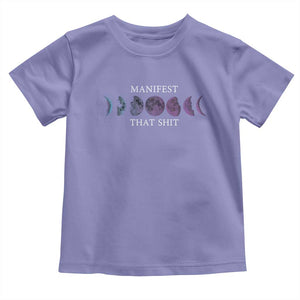 Manifest That Shit Toddler T Shirt Law Of Attraction Manifesting TS09 Violet Print Your Wear
