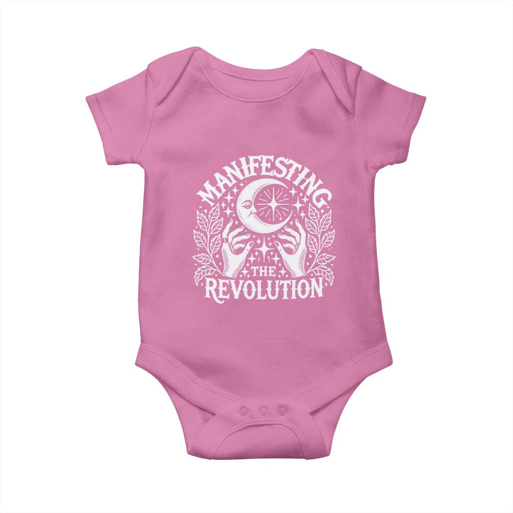 Manifesting The Revolution Baby Onesie TS09 Azalea Print Your Wear