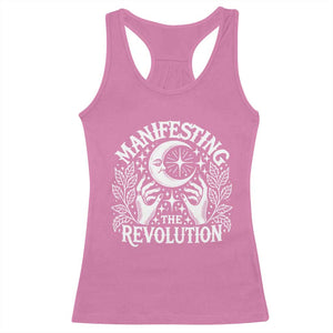 Manifesting The Revolution Racerback Tank Top TS09 Azalea Print Your Wear