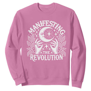 Manifesting The Revolution Sweatshirt TS09 Azalea Print Your Wear