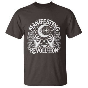 Manifesting The Revolution T Shirt TS09 Dark Chocolate Print Your Wear