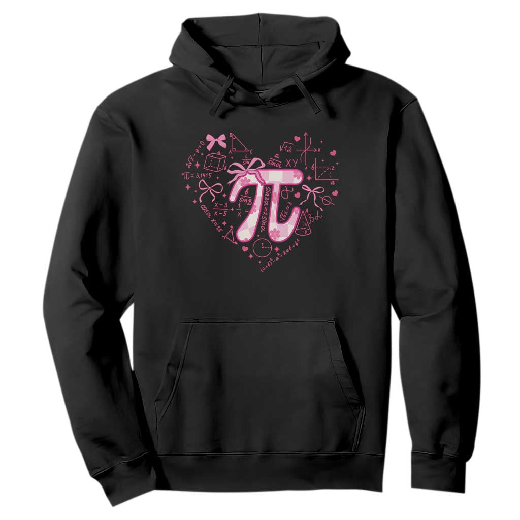 Coquette Pi Day Hoodie Cute Girl Math TS09 Black Print Your Wear