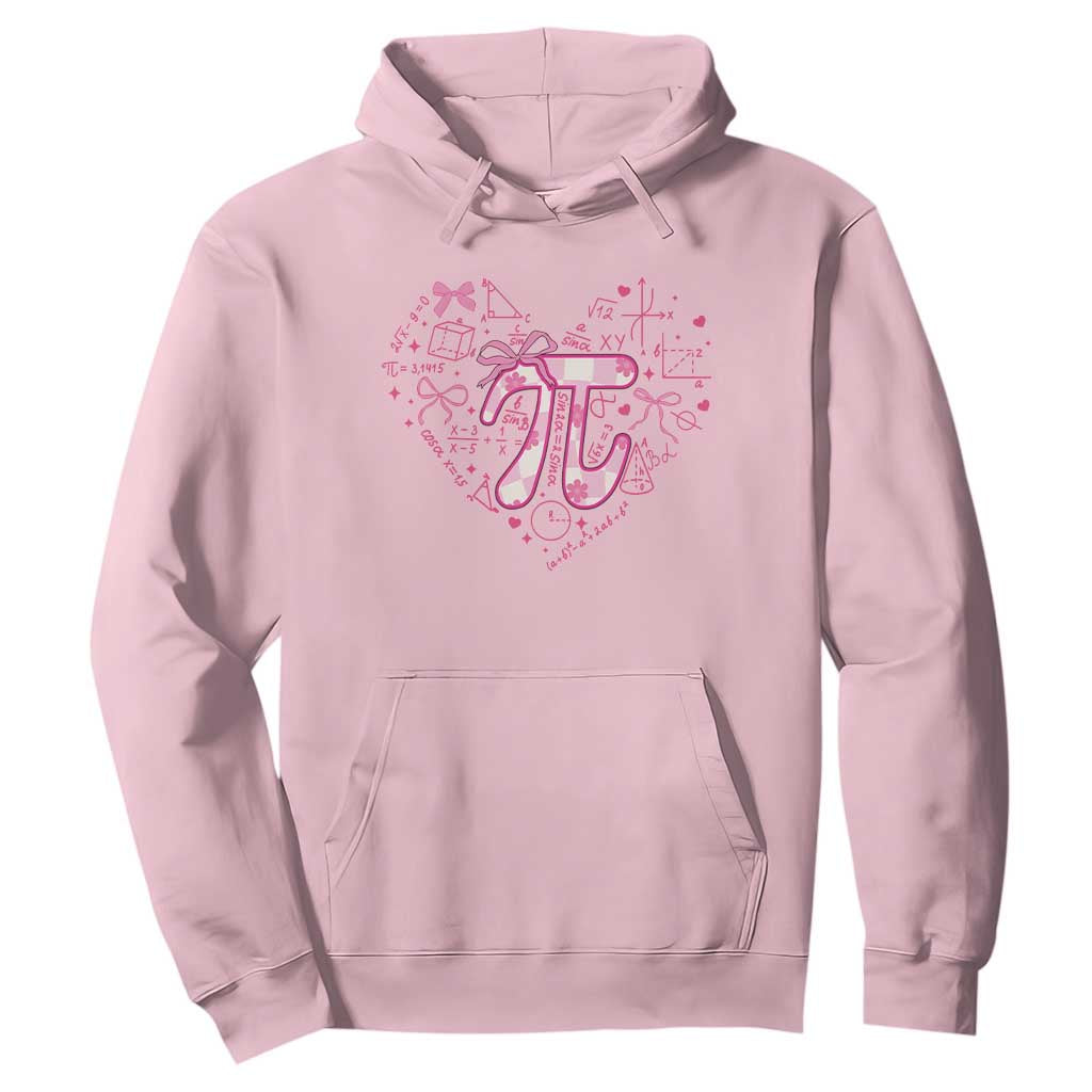 Coquette Pi Day Hoodie Cute Girl Math TS09 Light Pink Print Your Wear