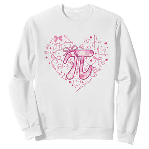 Coquette Pi Day Sweatshirt Cute Girl Math TS09 White Print Your Wear