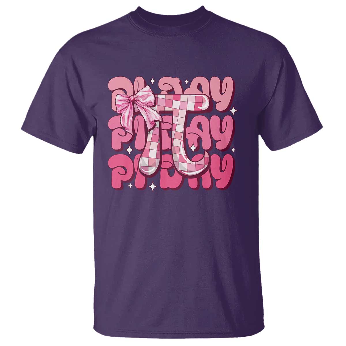 Coquette Pi Day T Shirt Math Lover Cute Girl Mathematician TS09 Purple Print Your Wear