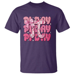 Coquette Pi Day T Shirt Math Lover Cute Girl Mathematician TS09 Purple Print Your Wear