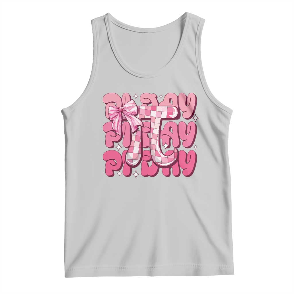 Coquette Pi Day Tank Top Math Lover Cute Girl Mathematician TS09 Ash Print Your Wear