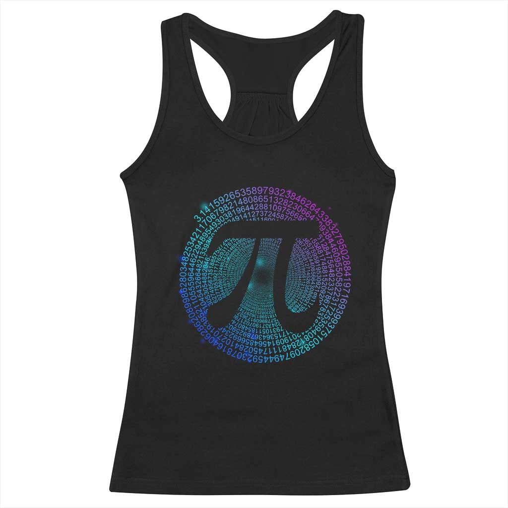 Math Lover Pi Day Racerback Tank Top TS09 Black Print Your Wear