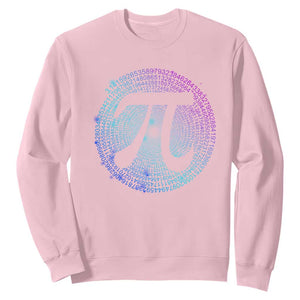 Math Lover Pi Day Sweatshirt TS09 Light Pink Print Your Wear